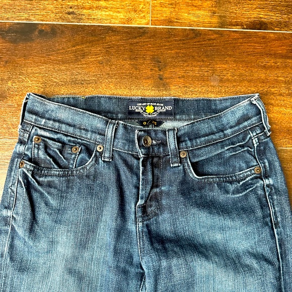 Lucky Brand Sienna Cigarette Dark Wash Jeans Size 25. - Picture 2 of 6